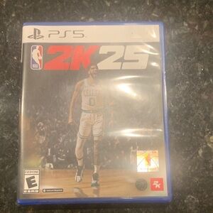NBA 2K25 PS5 Game - Blue Case